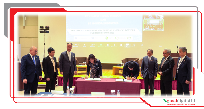 Mendukung Meningkatkan Ketahanan Kesehatan Nasional, Graha Tekno Medika MoU dengan Horiba Jepang